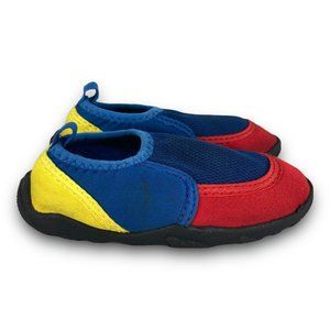 Strand Slip On Mesh Water Shoes Blue Red Yellow Toddler 8